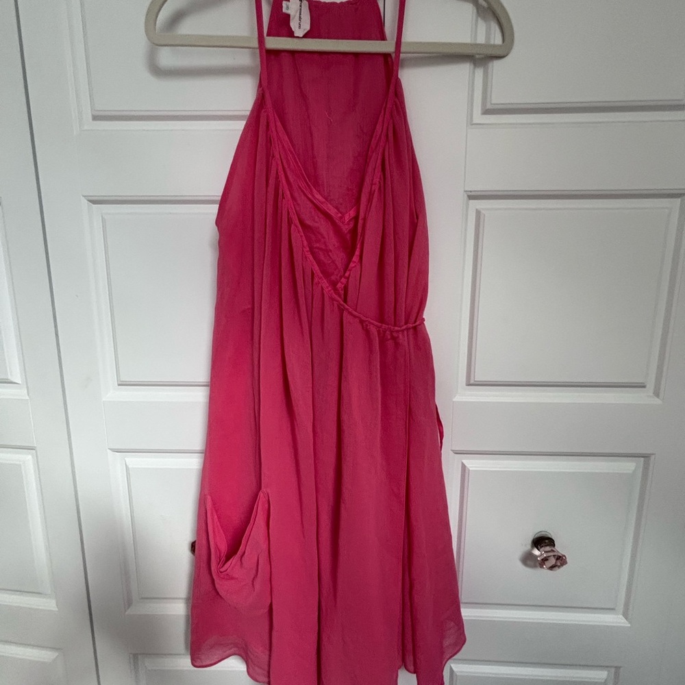 Athée-Vanessa Bruno Pink Summer Dress
